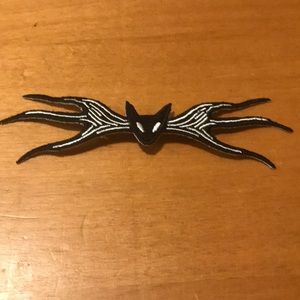 Nightmare Before Christmas Bat Bow Patch